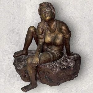 Sculpture by Martel – Man in Motion, Vintage Figurine